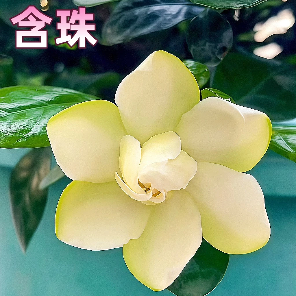 【含珠】贵货栀子花盆栽浓香多季花好养净化空气花卉绿植