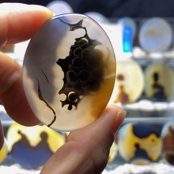 合金玛瑙/玉髓珠宝奇石187