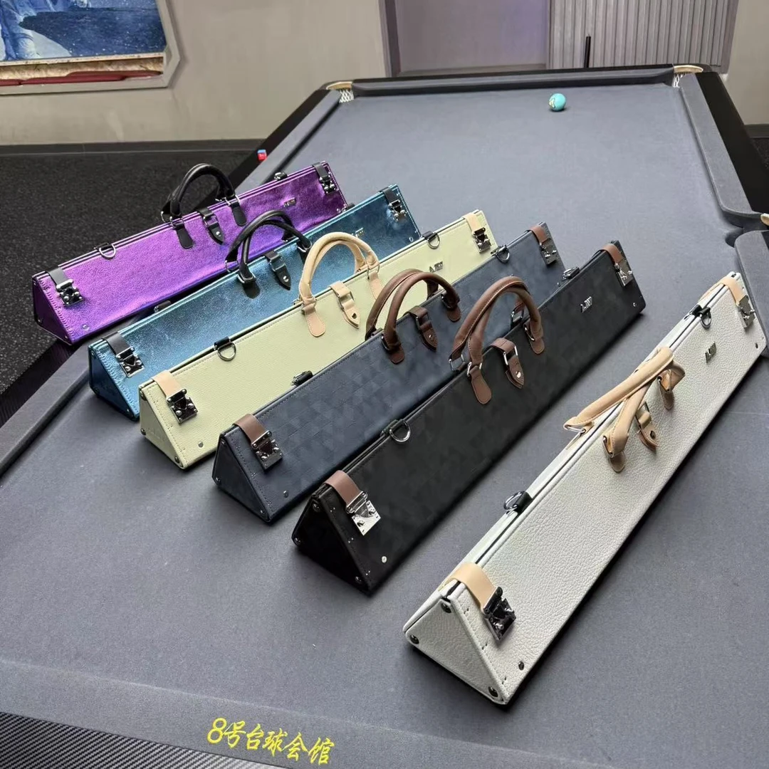 AAW新型三角台球杆包二代新款九球杆包加强硬型大头杆包箱袋时尚