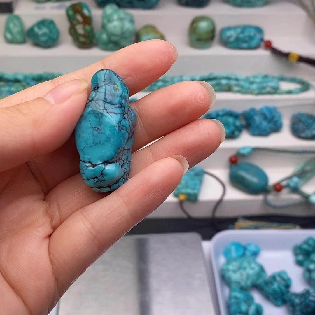 未镶嵌绿松石手链爱****花