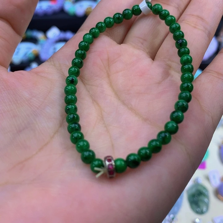 翡翠未镶嵌手链翡翠