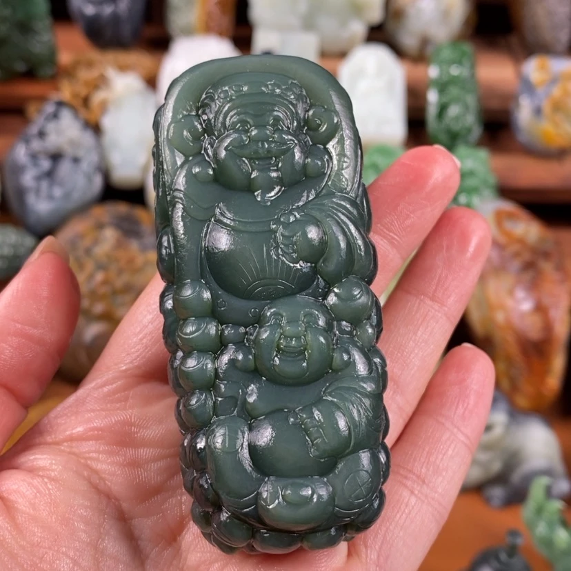 【闪购商品】未镶嵌和田玉把件万*万定制