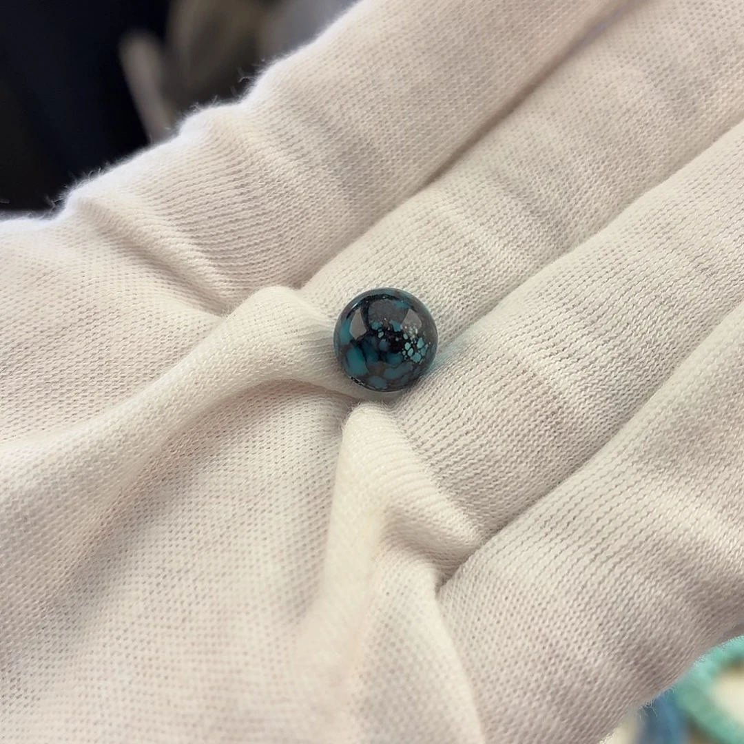 未镶嵌绿松石绿松石9.3mm
