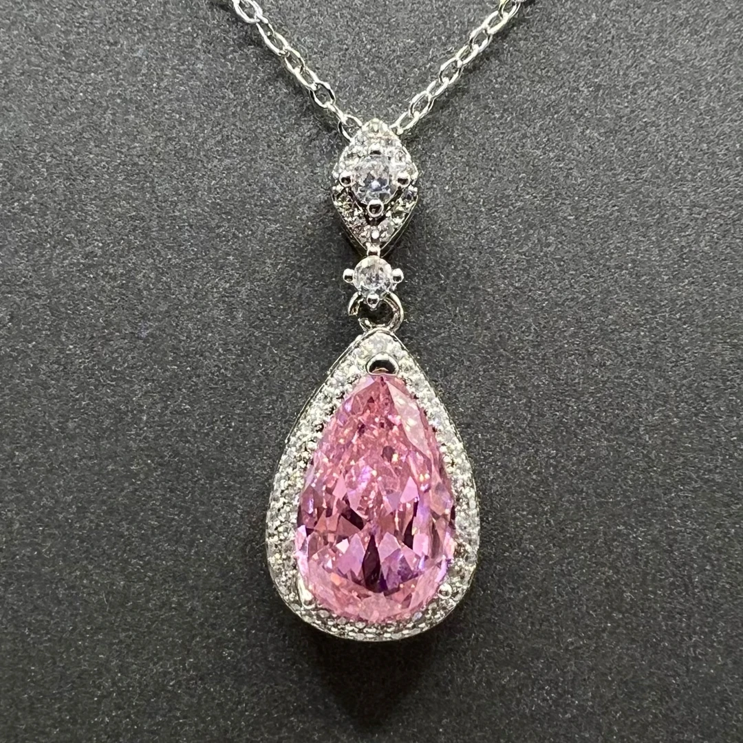 吊坠【粉色】轻奢精致典雅款吊坠DX-0730