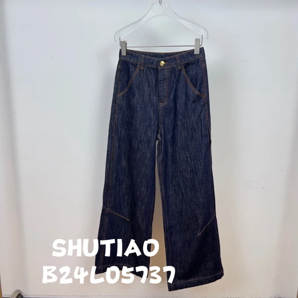 【SHUTIAO】2024秋冬：新款小众设计款牛仔裤B24L05737