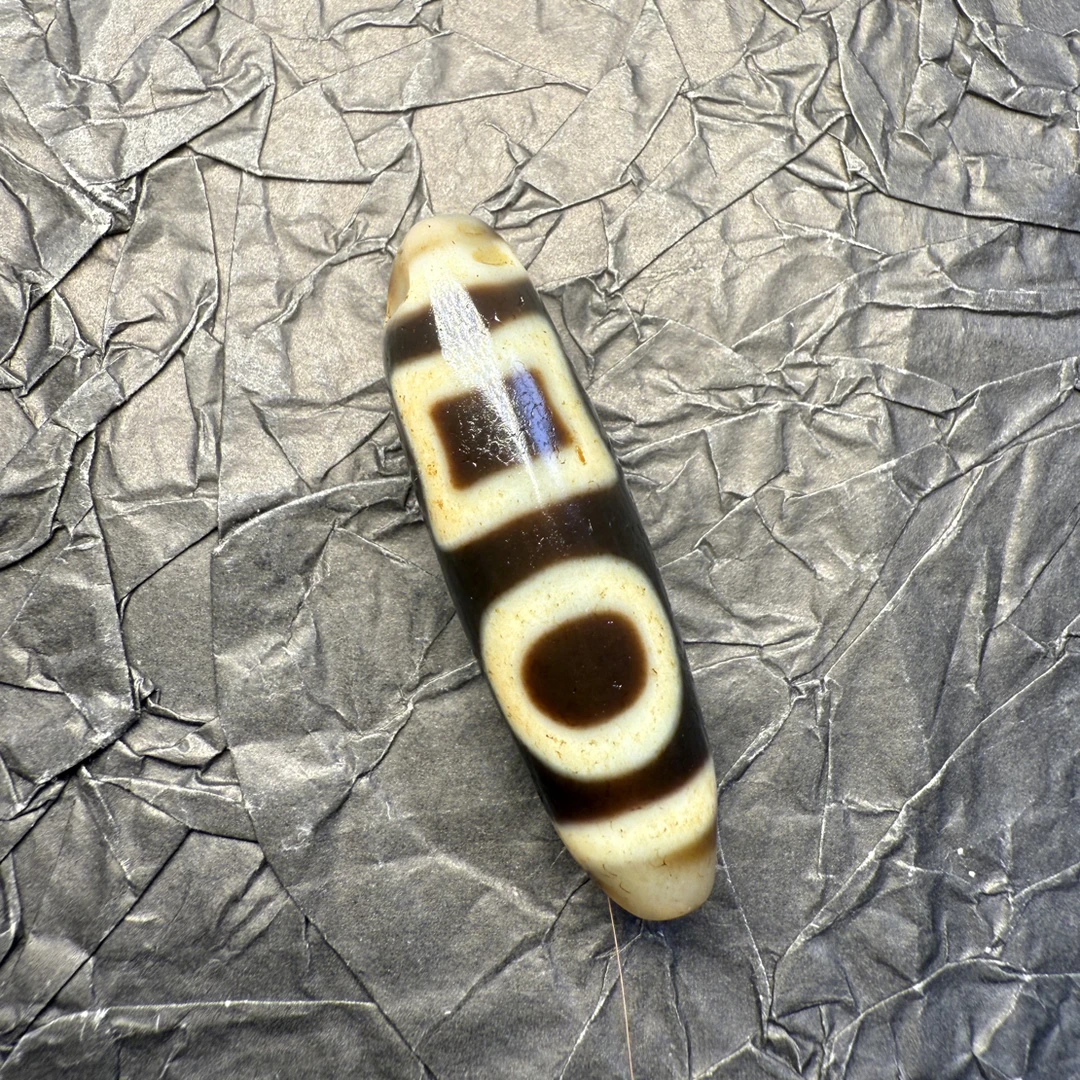 【藏纯珠宝】纯手工40.4mm双天地玛瑙吊坠孤品放漏