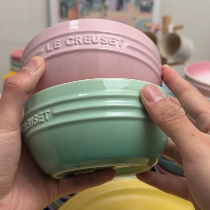 福利微瑕2个韩式面碗500毫升