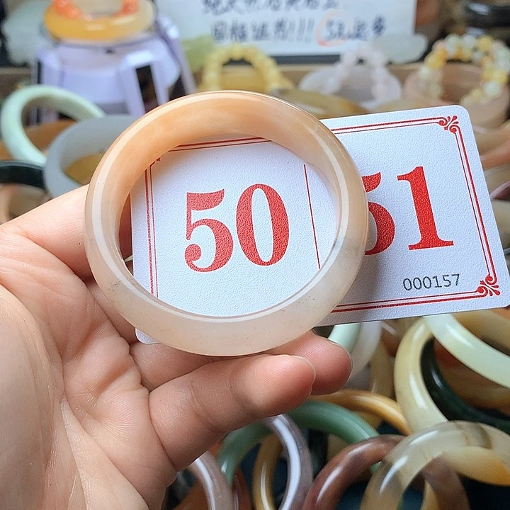 石英质玉（黄龙玉）未镶嵌手镯