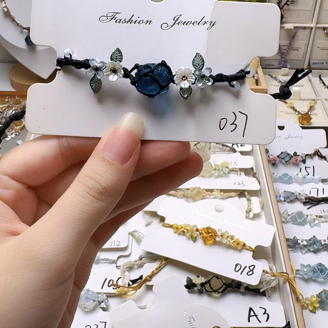 石英石纯铜锡合金纯铜037手链样品直拍