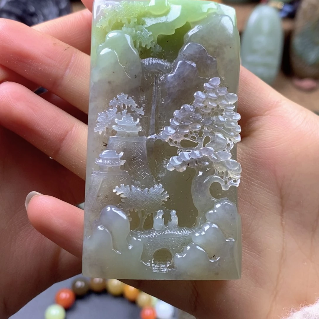 未镶嵌和田玉把件