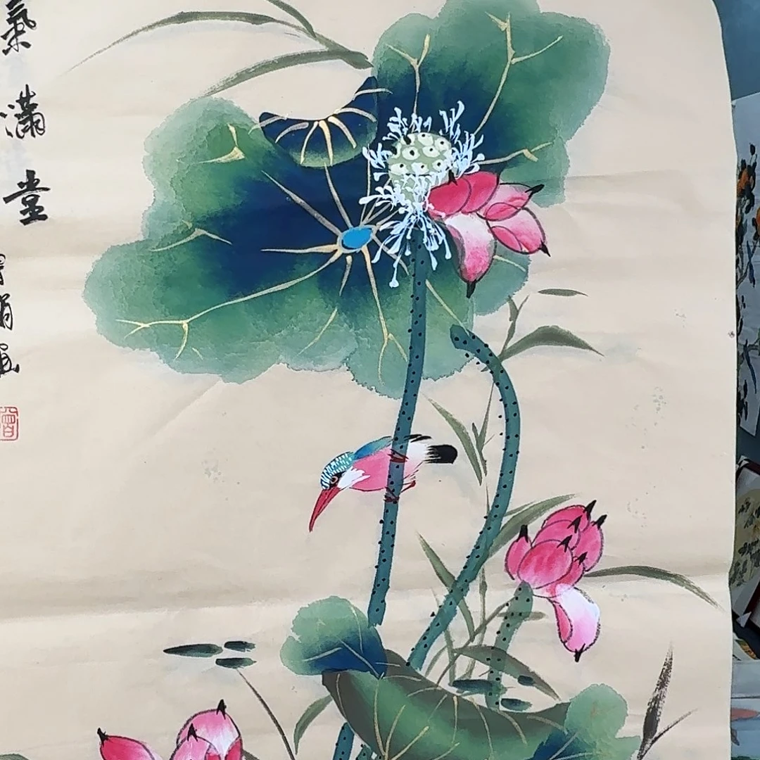 纯手绘的好看作品