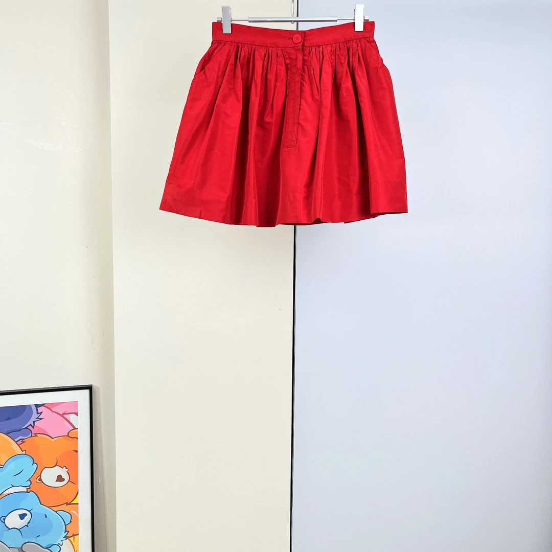 95新 MIU MIU/缪缪 半身裙/36码/Xsp32356