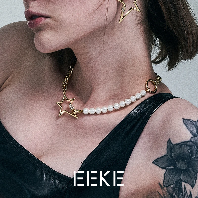铜合金项链 EEKE Flapper系列五角星项链 ESD200923