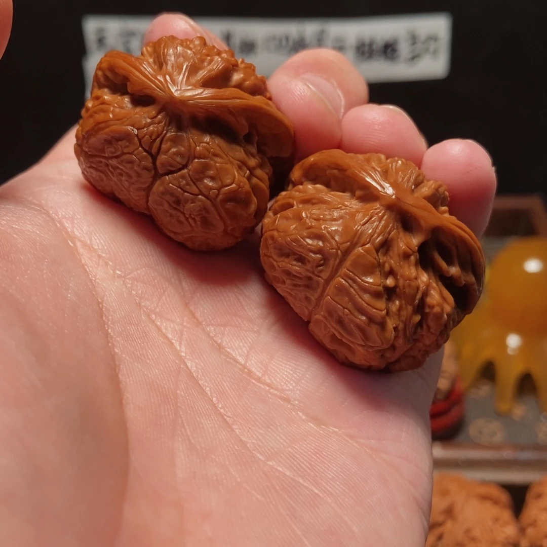 吊坠文玩核桃宫灯蛇38尺25