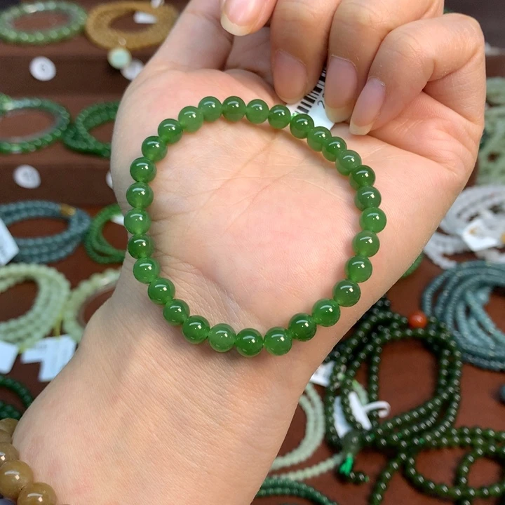 未镶嵌手链和田玉（碧玉）2283