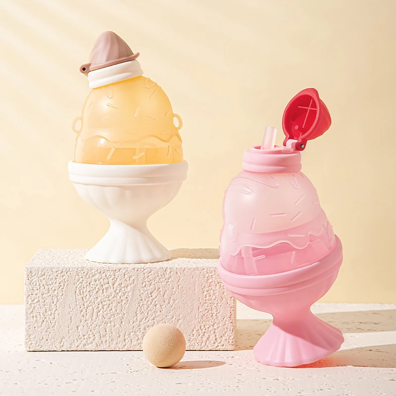 【送背带】儿童牛奶杯户外便携喝水杯防摔防呛宝宝直饮吸管杯学饮杯