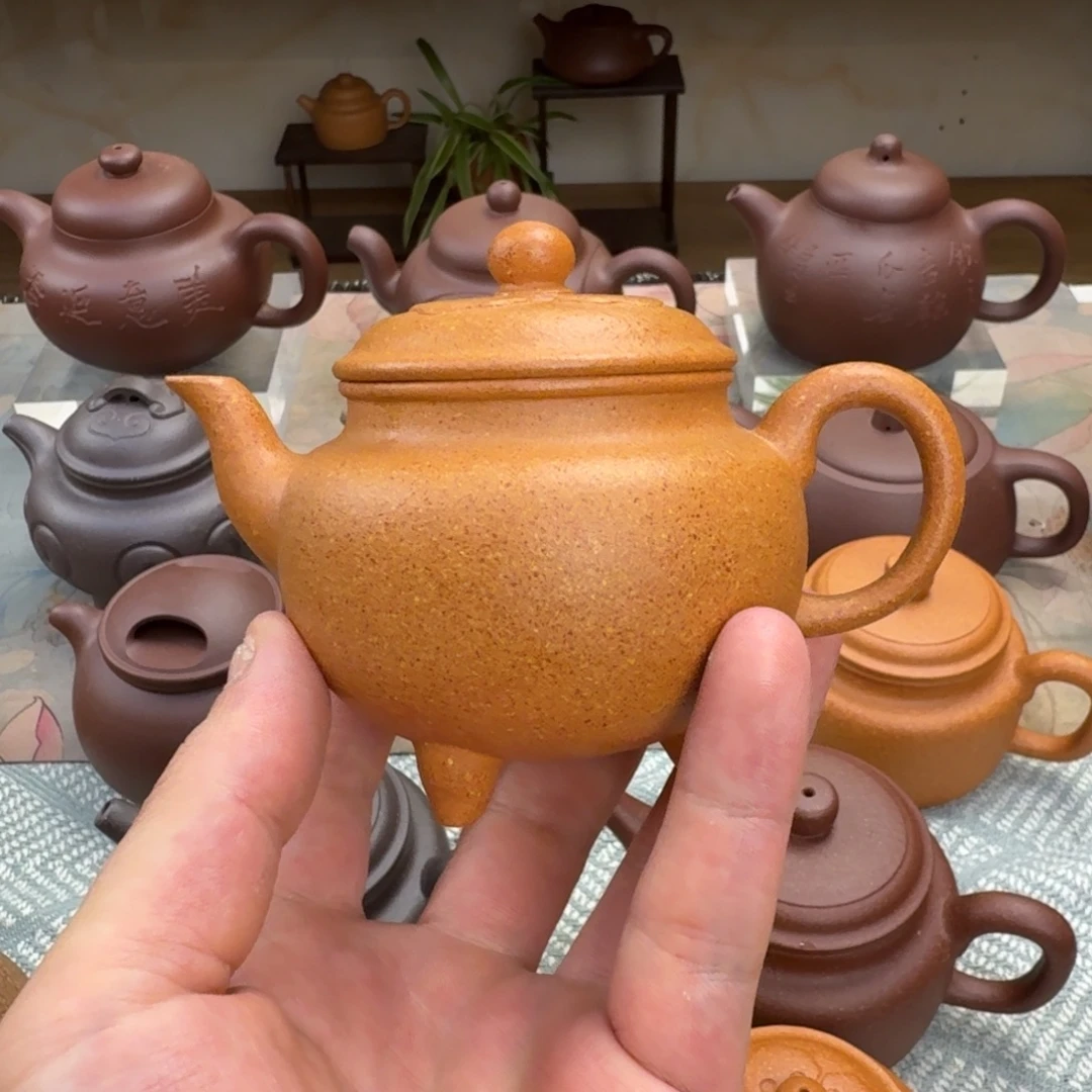 茶壶紫砂微瑕 大彬如意 150cc