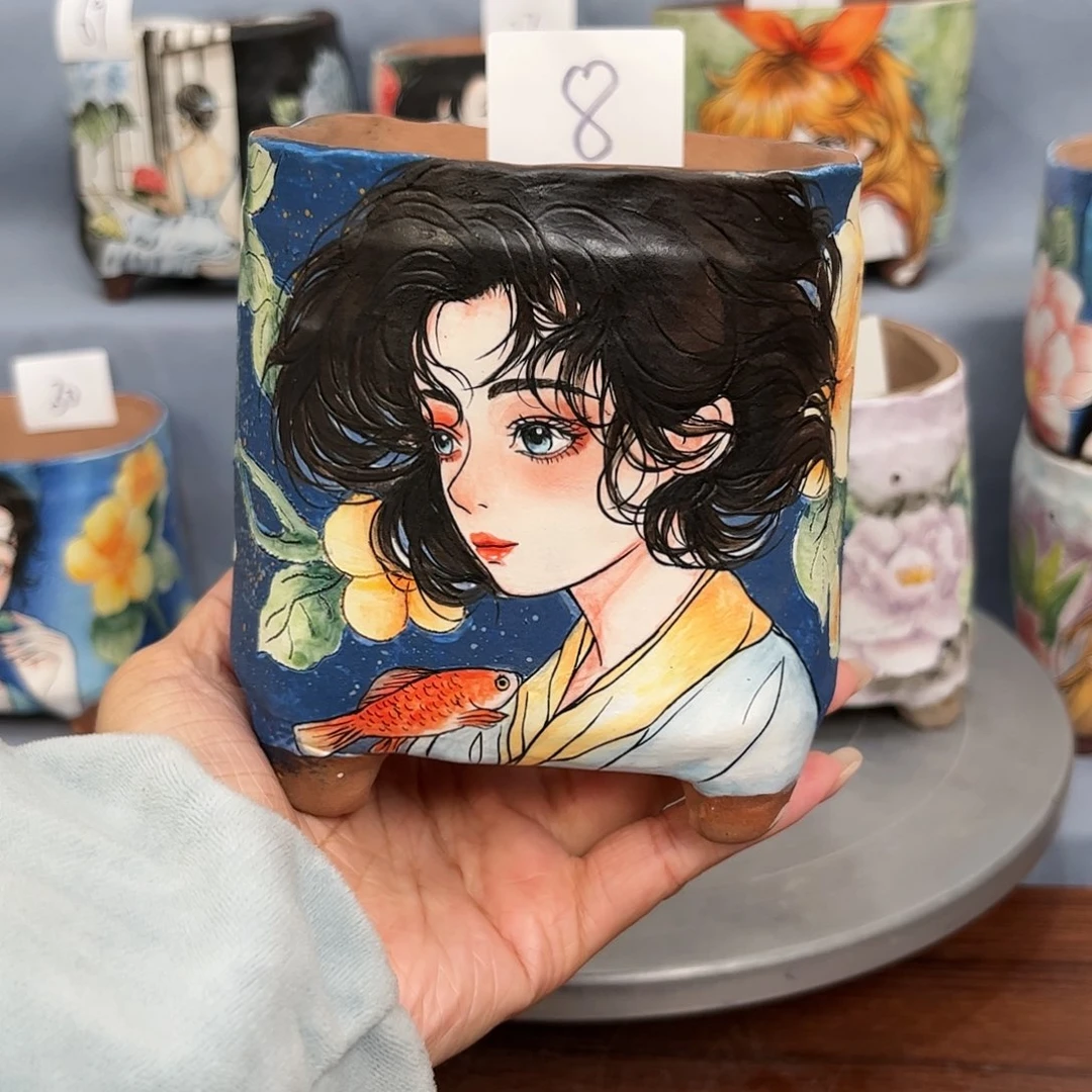 紫砂花盆福利方盆