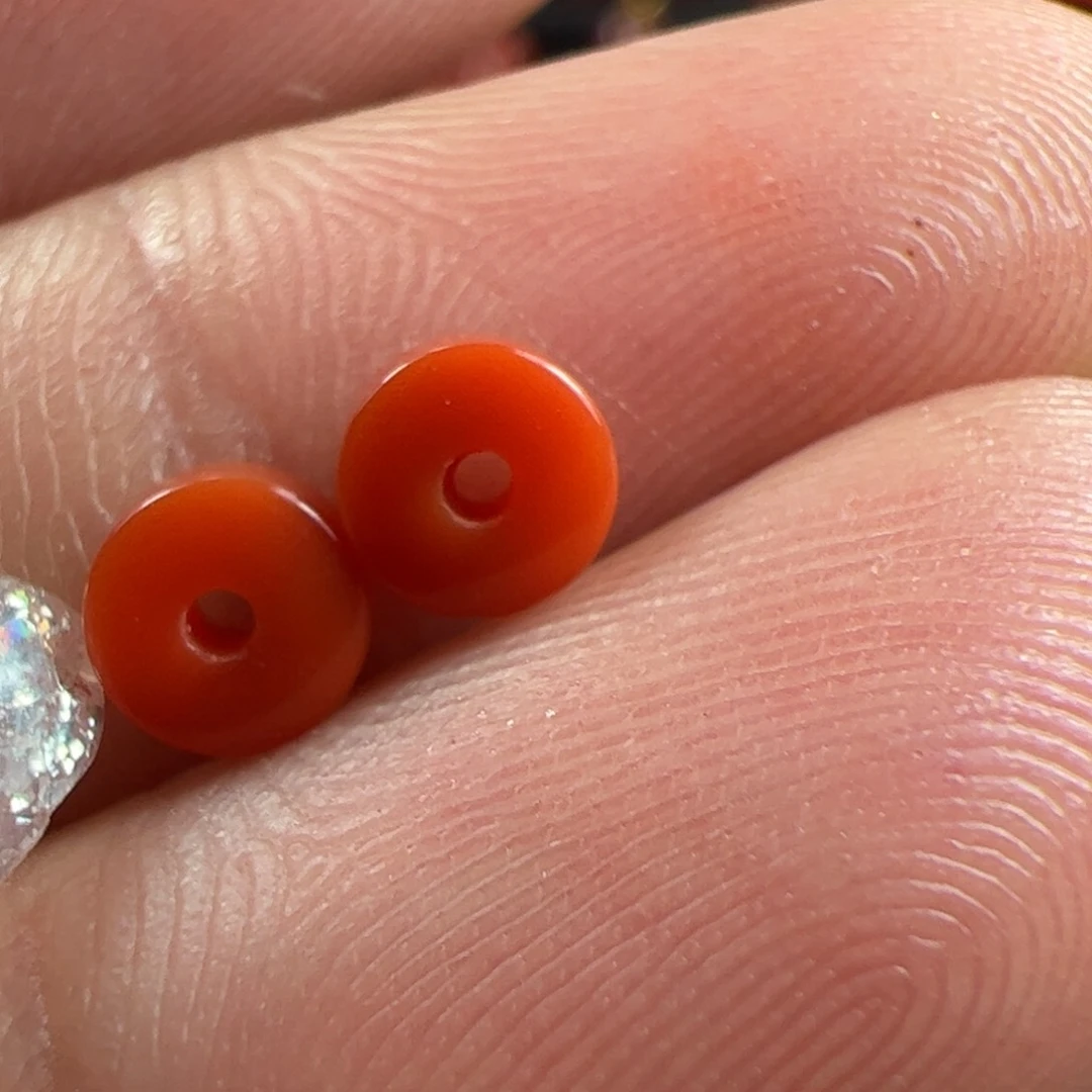 南红玛瑙隔片未镶嵌