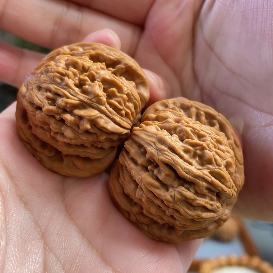 桃核把件43×40尺精修打底蓟县四座楼CN01387