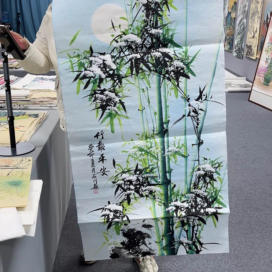 国画国画老师作品