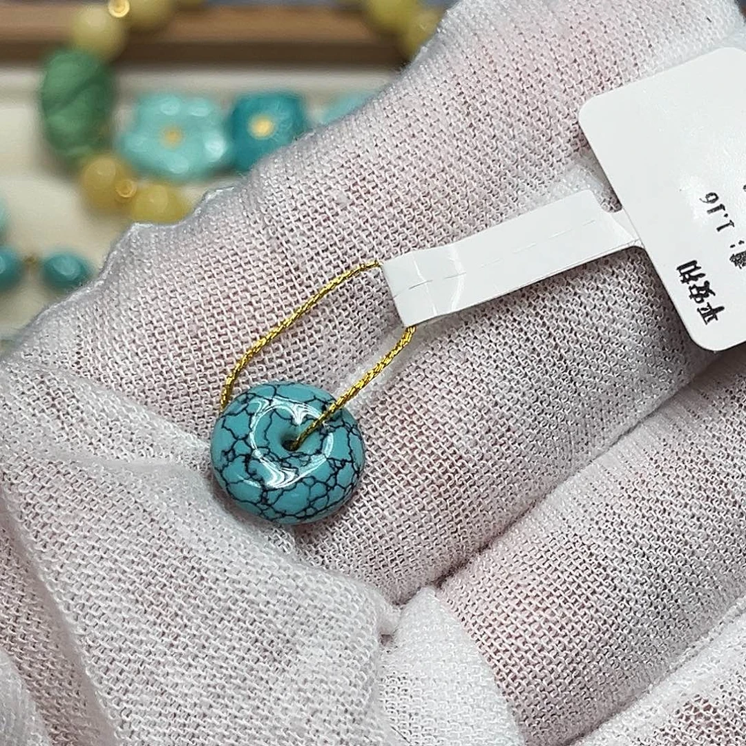 *****绿松石未镶嵌珠宝半成品