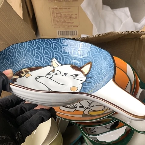 盘陶瓷制品满25拼单发货默认微瑕