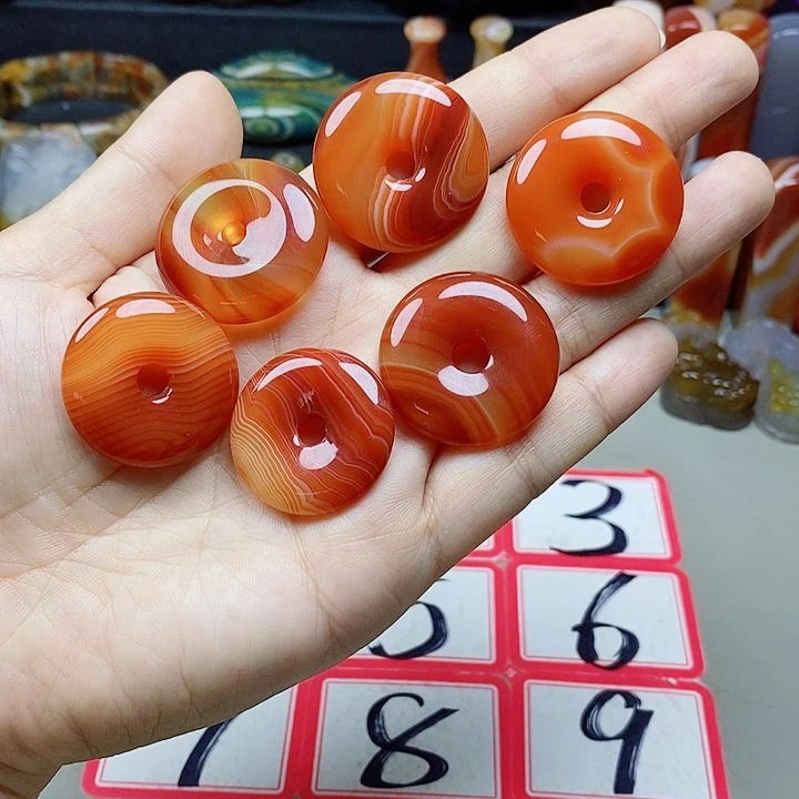 未镶嵌吊坠(不含链)玛瑙/玉髓石**意