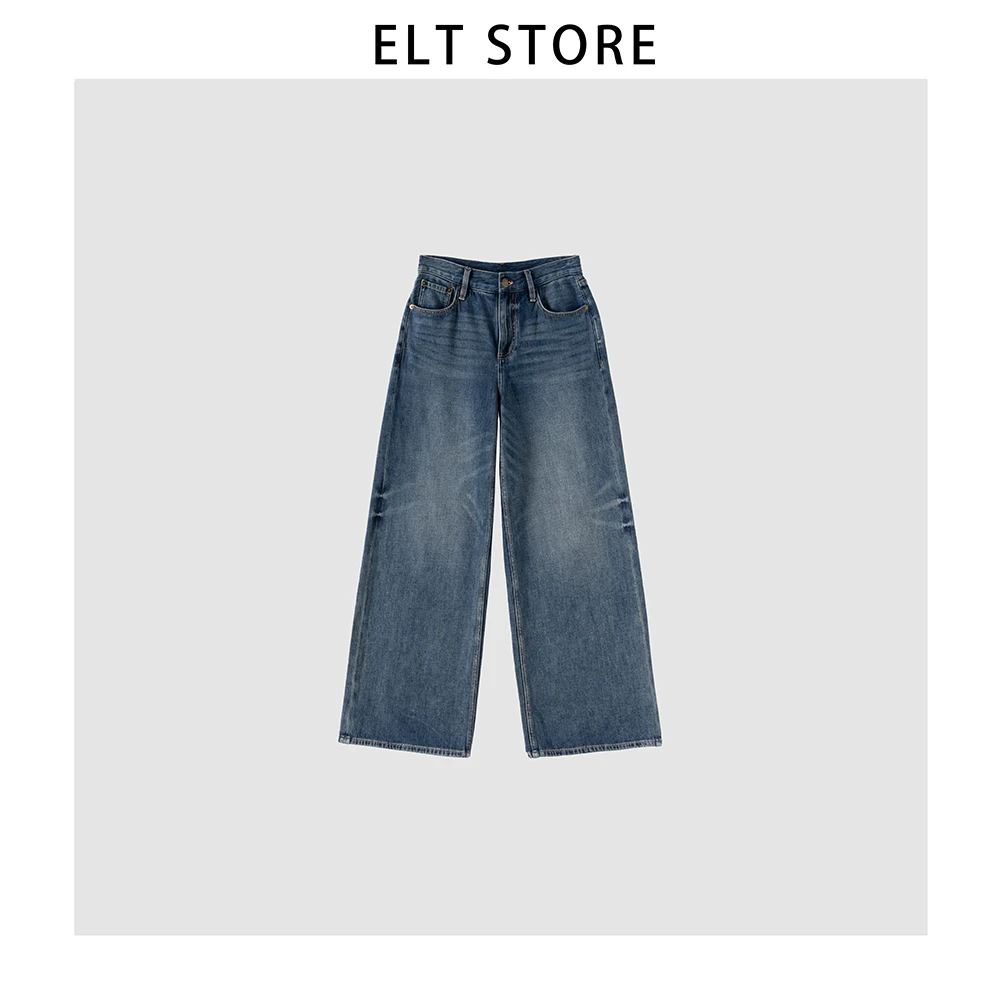 【拿破仑】纯棉直筒牛仔长裤1334