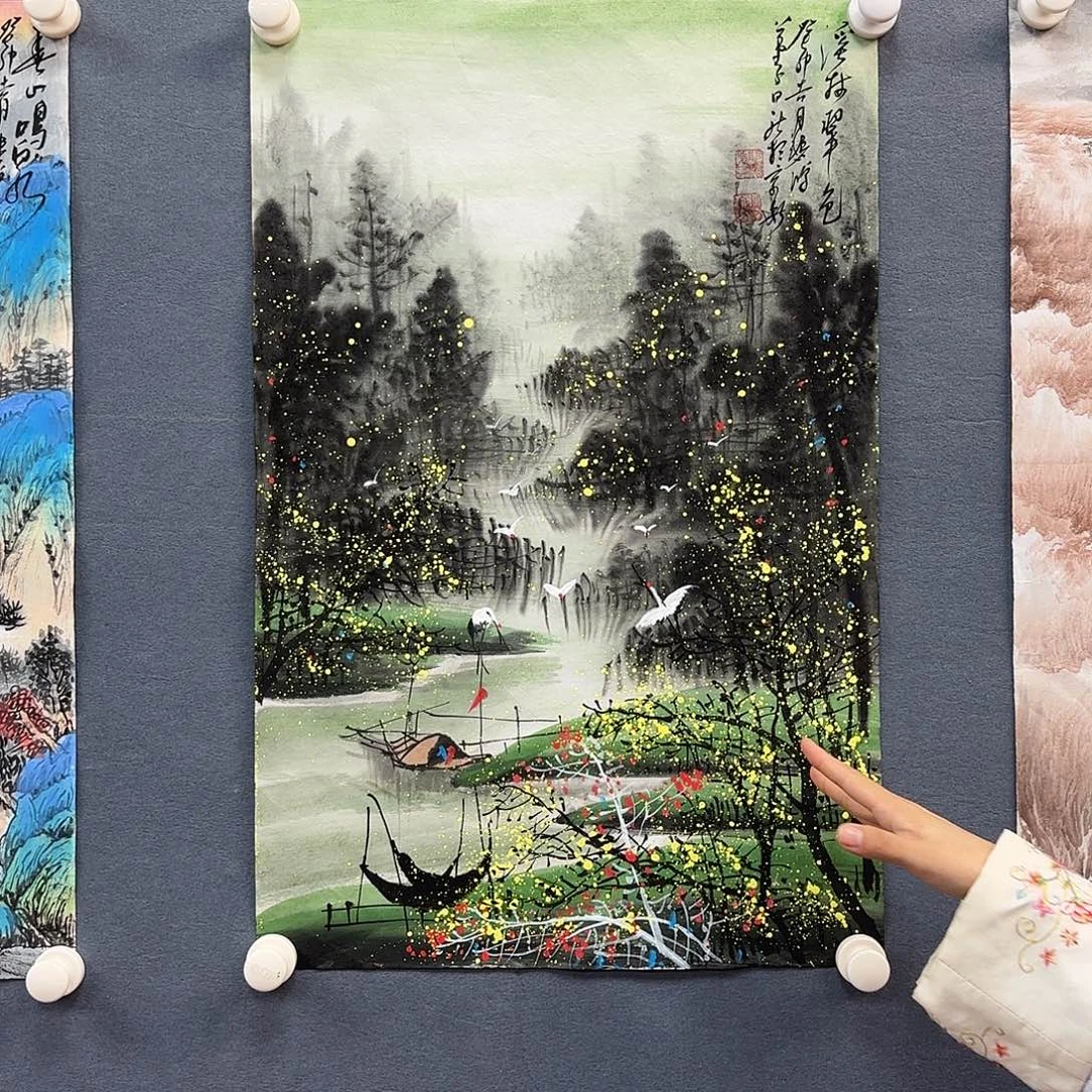 书法书法作品多次参加