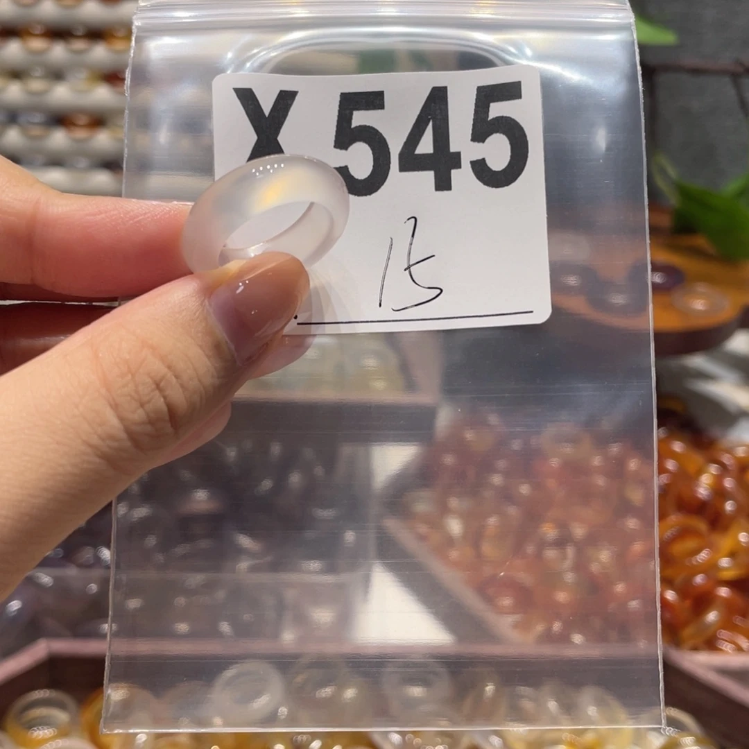 玛瑙/玉髓未镶嵌戒指545