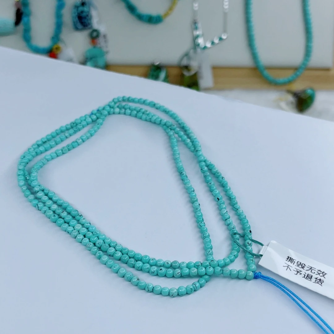 绿松石未镶嵌颈饰