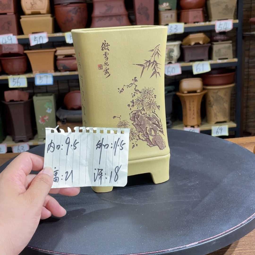 紫砂花盆紫砂花盆在这里