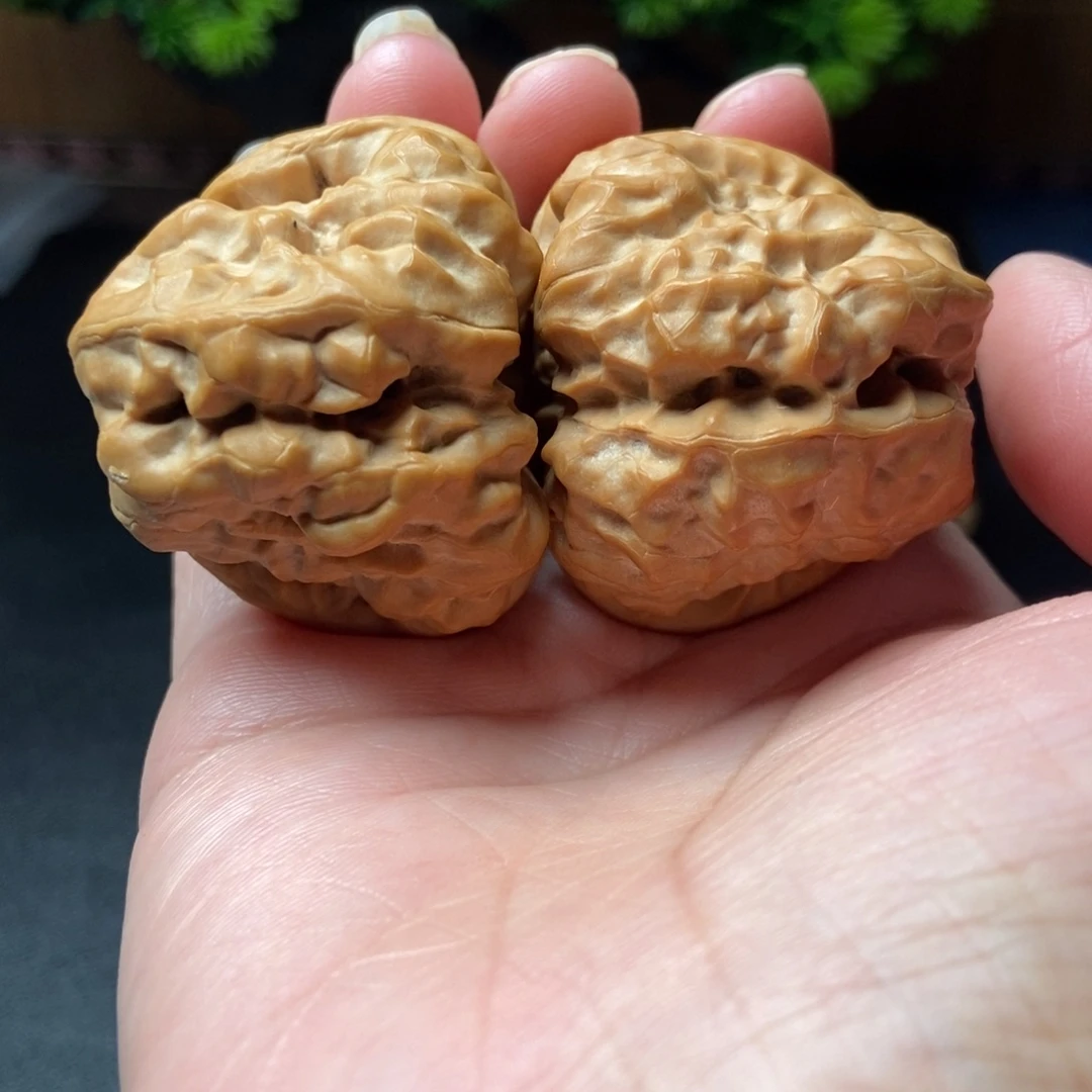 文玩核桃把件蛤蟆头42