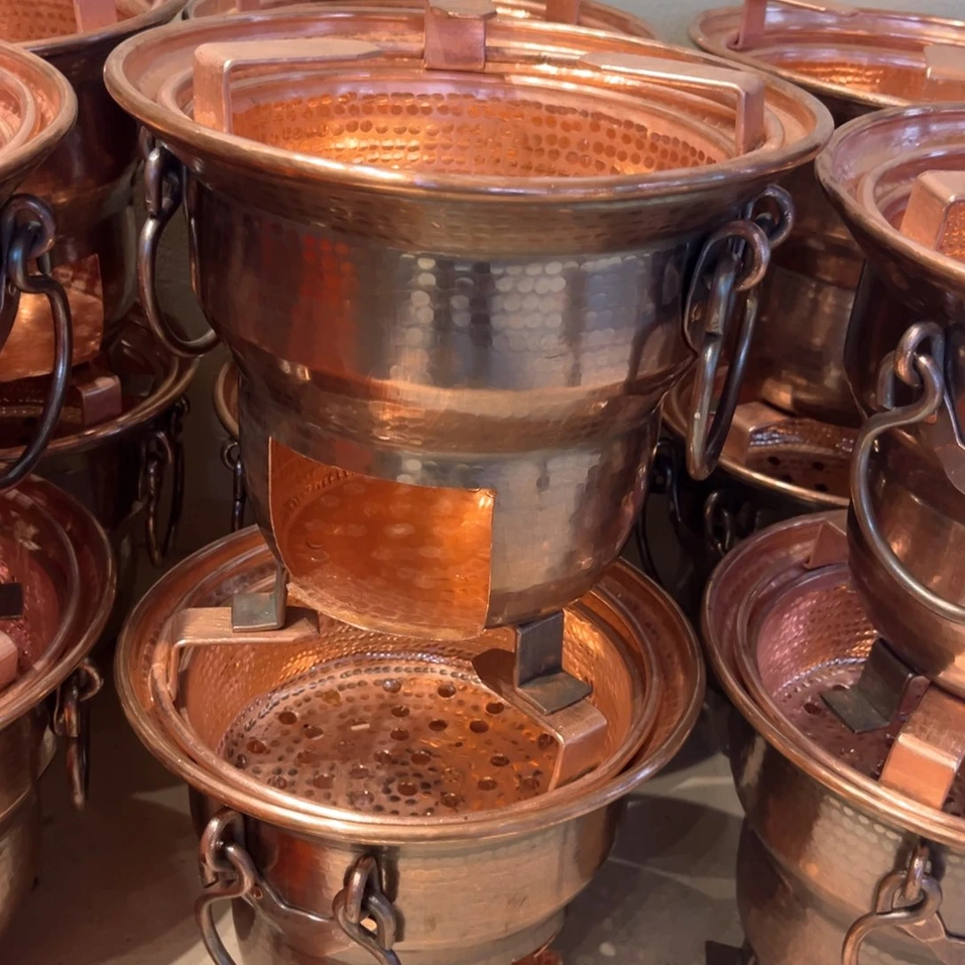 复古32大炉子手工锻打工艺