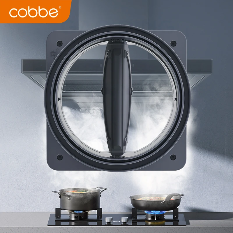 卡贝烟道止逆阀厨房抽油烟机卫生间止逆阀密封排烟防烟