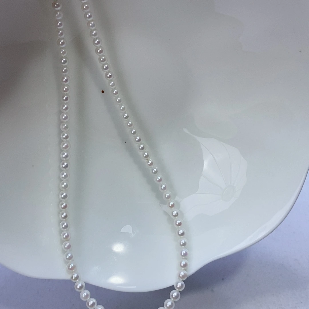 海水珍珠颈饰银S925镶嵌