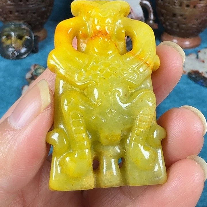 和田玉（糖玉）未镶嵌挂件