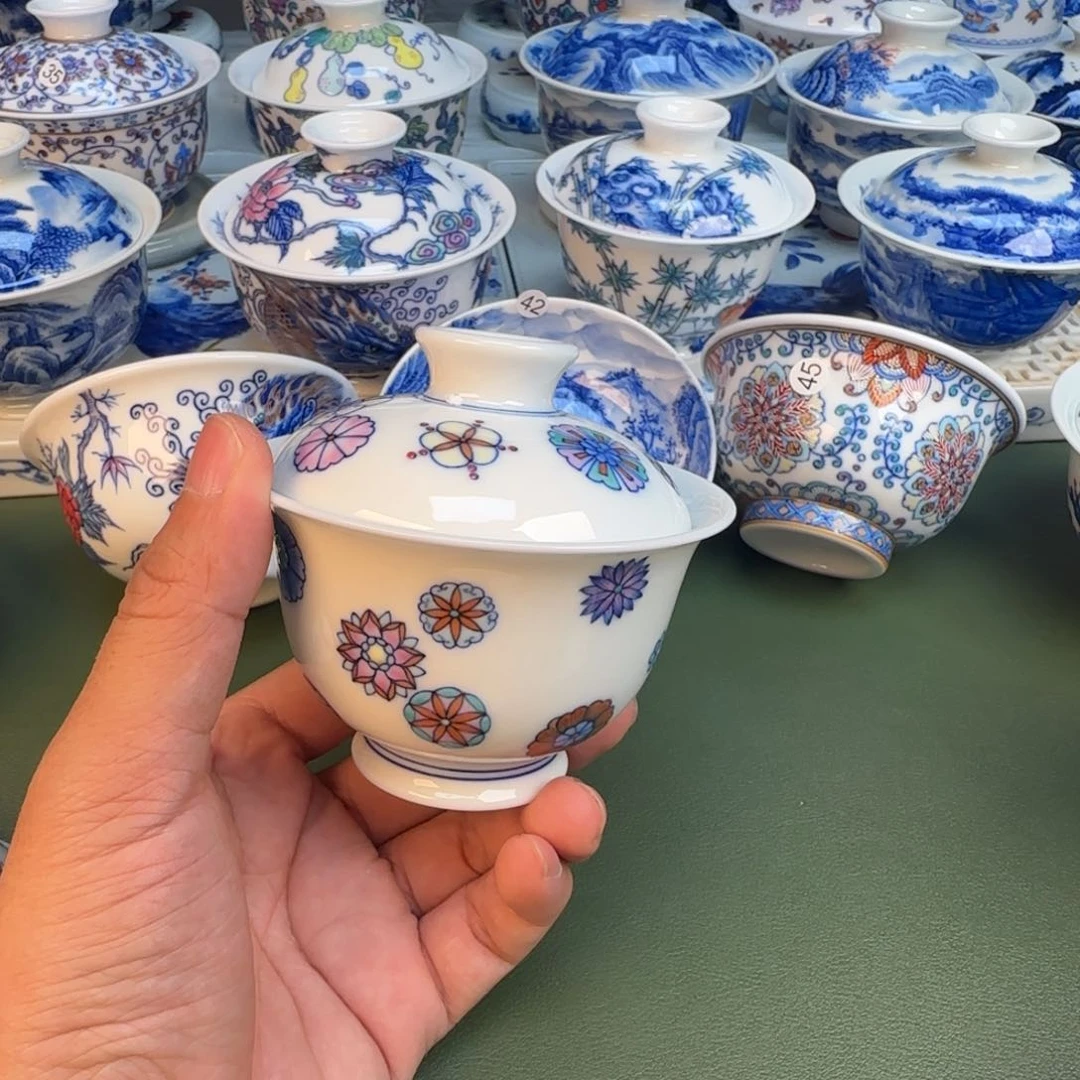 纯手工纯手绘茶具48