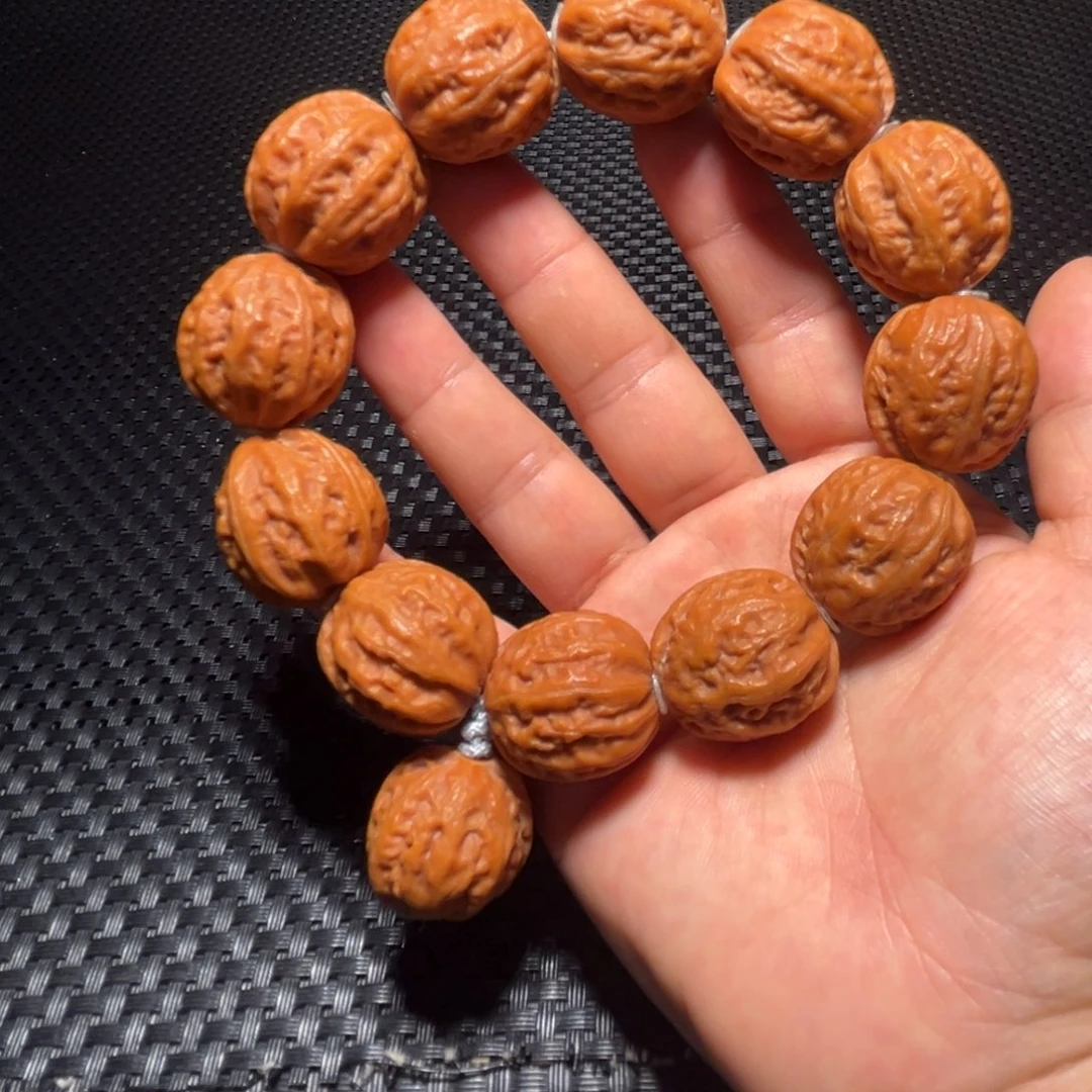 文玩核桃吊坠粗筋方肚21➕