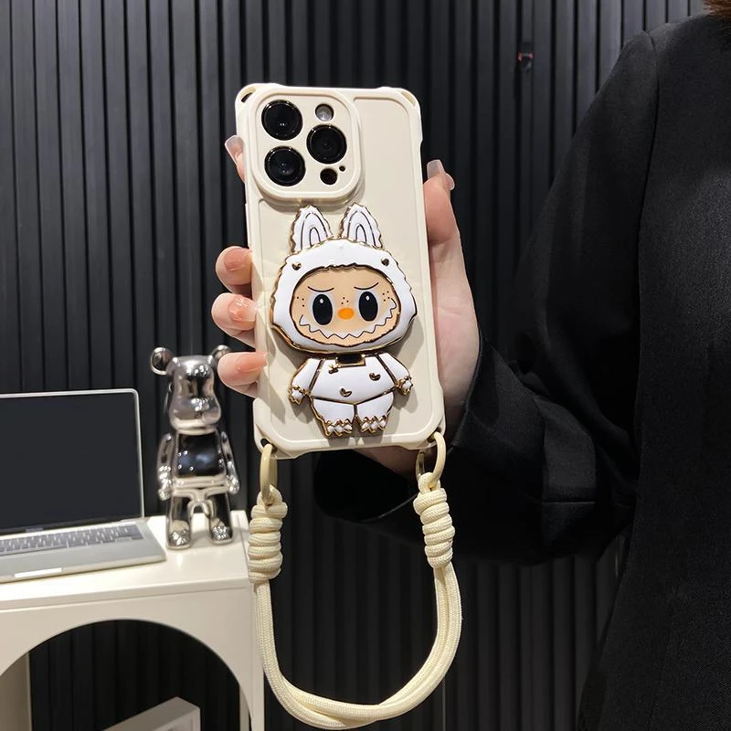 【潮流好物】镜子小怪兽支架适用苹果/华为/小米/OPPO/VIVO手机壳