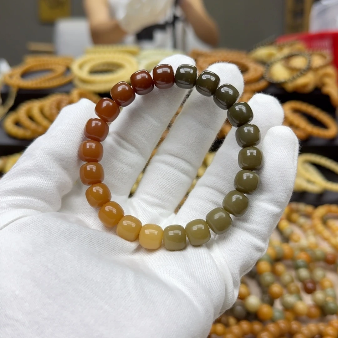 菩提根/象牙果手串10.11 5年 鬼工