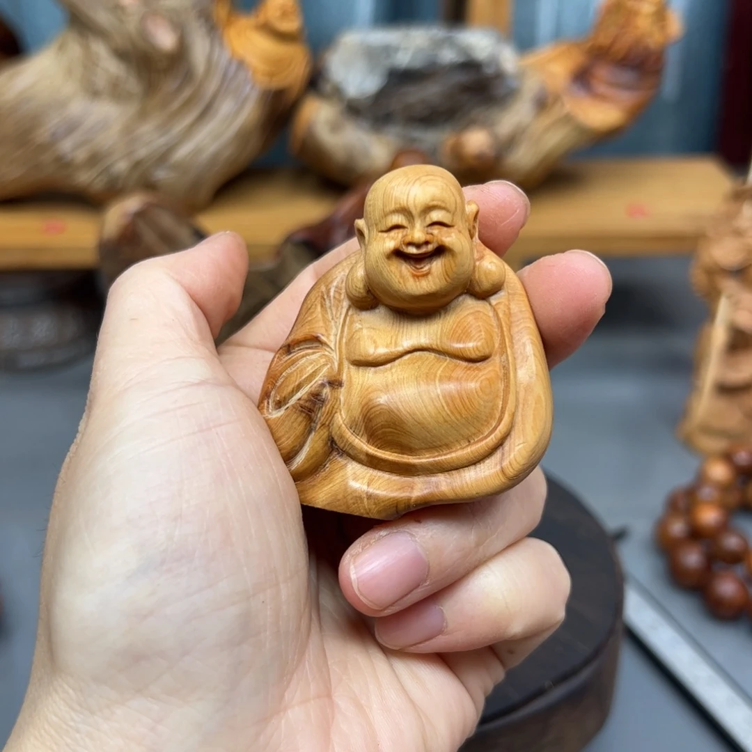 柏木崖柏木摆件手把件54