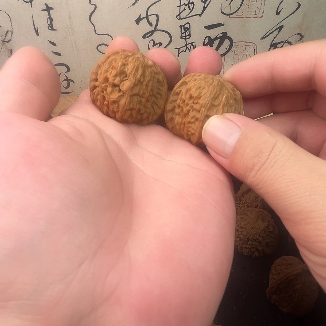 文玩核桃把件正磨39尺