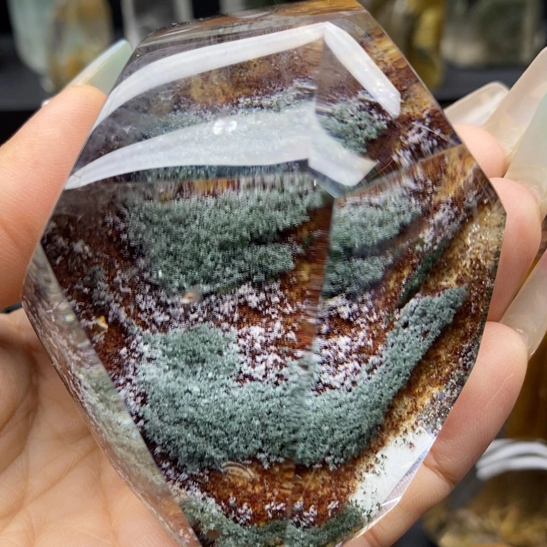 珠宝半成品水晶未镶嵌