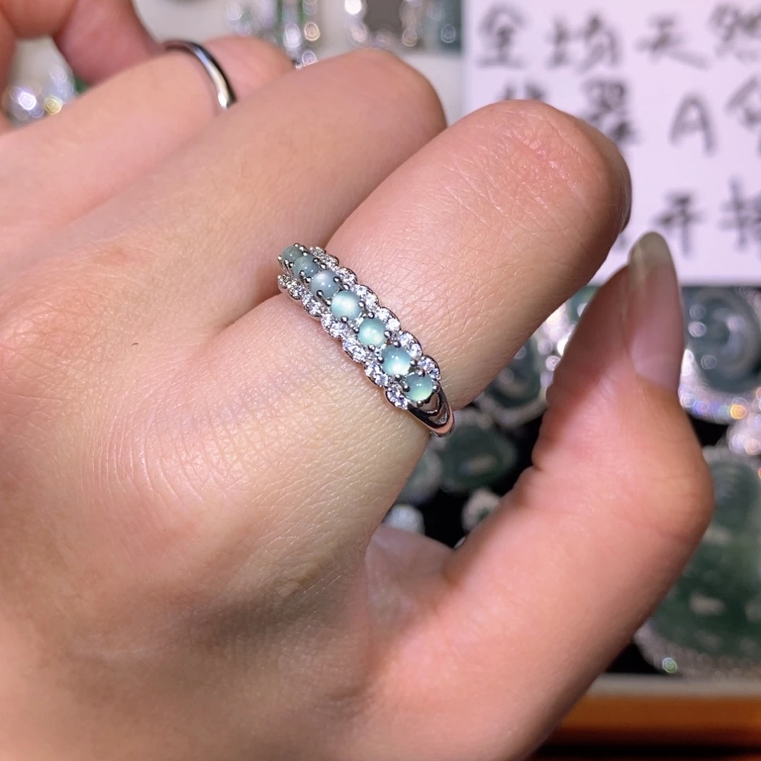 翡翠未镶嵌颈饰天然