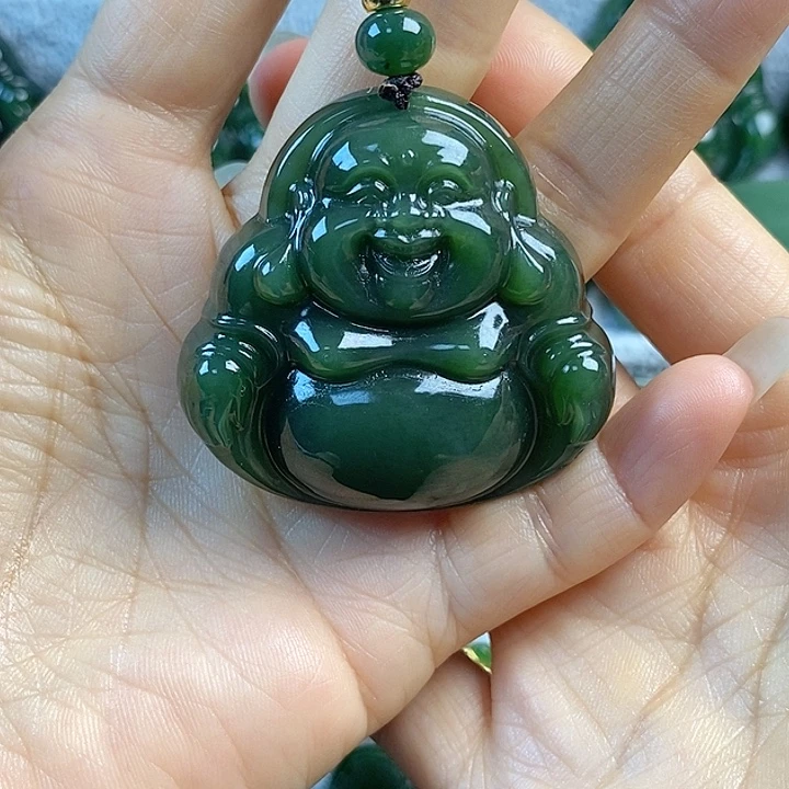 吊坠(不含链)未镶嵌和田玉（碧玉）47