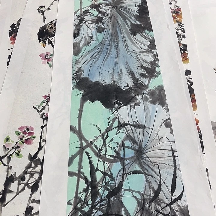 诗**方姜奇老师花鸟作品
