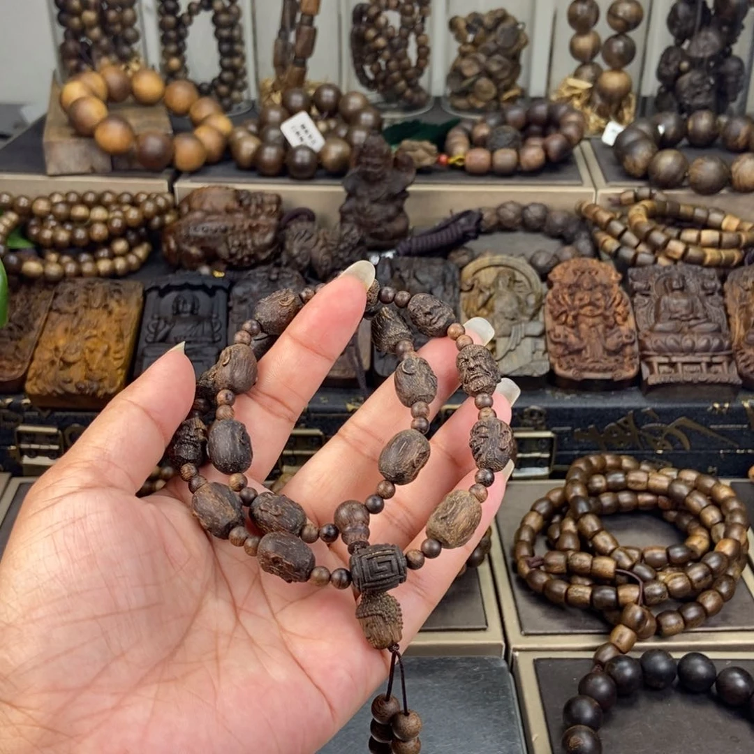 手串沉香不****弃越南芽庄白