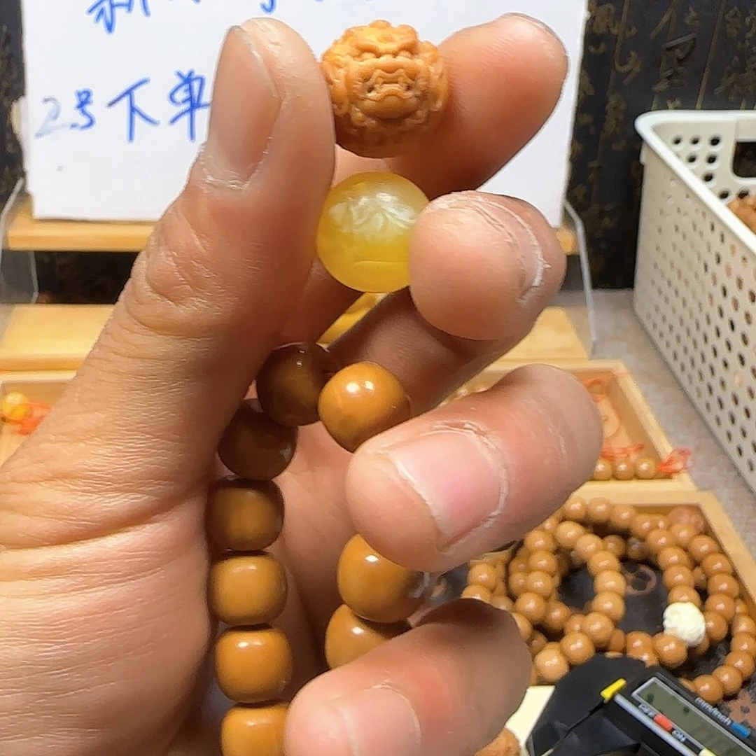 核桃手串/手链黑点款上车